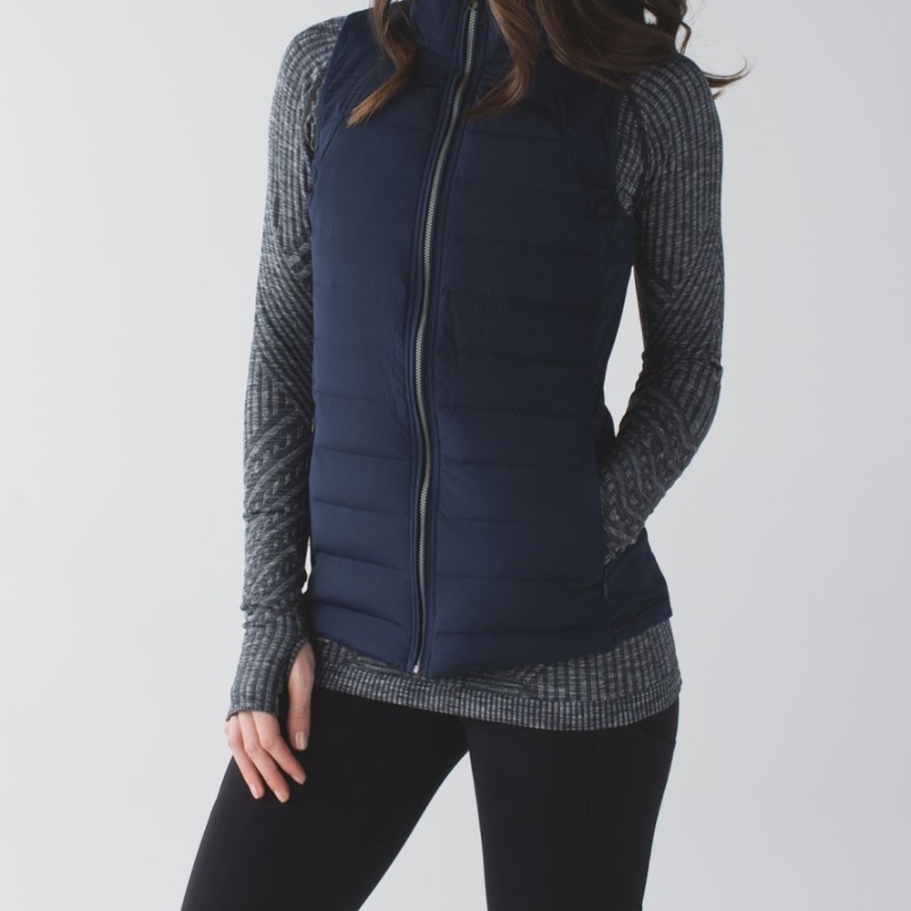 Lululemon Fluffed Up Vest Inkwell Navy